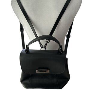 Cielo Celeste Convertible Backpack/Handbag - Black Leather - NWOT